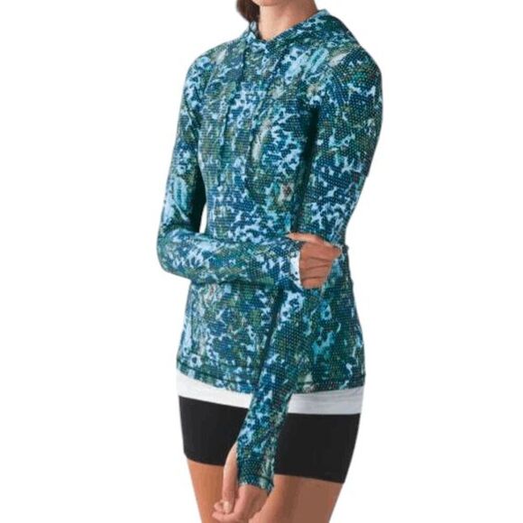 LULULEMON ATHLETICA Runbeam Hoodie Size 6 - Picture 2 of 7